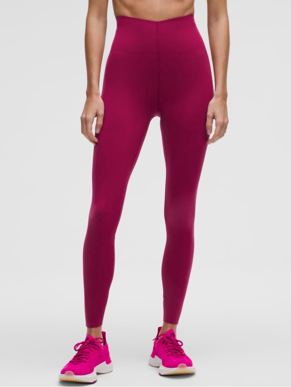 NWT Lululemon Glow Up Super-High-Rise Tight 28" Magenta Smoke‎ W5GI3S Size 6